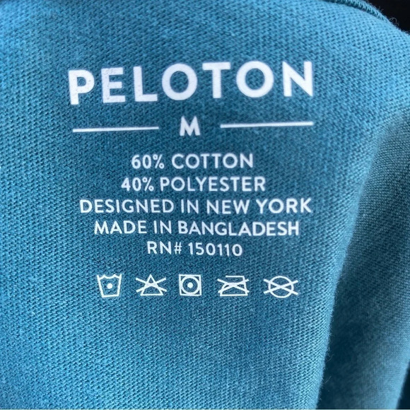 Peloton Ride Sweat Love Side Split Tank NWT Athletic Exercise Top Tee NEW - Picture 5 of 8